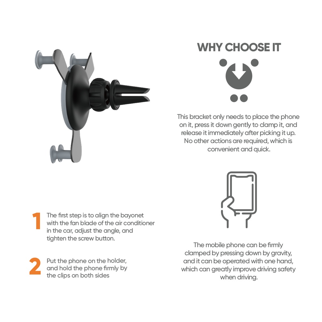 VIDVIE-CAR HOLDER-HC1510