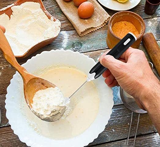 مضرب نسكافية بالشحن للحصول علي رغوة كريمية مثاليه مزود ب 2 رأس