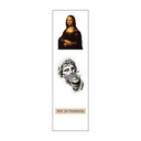 Art Lovers Vinyl Sticker Pack Reusable &amp; Waterproof