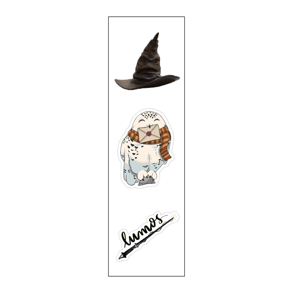 Harry Potter Vinyl Sticker Pack Reusable &amp; Waterproof