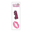 Barbie Vinyl Sticker Pack Reusable &amp; Waterproof
