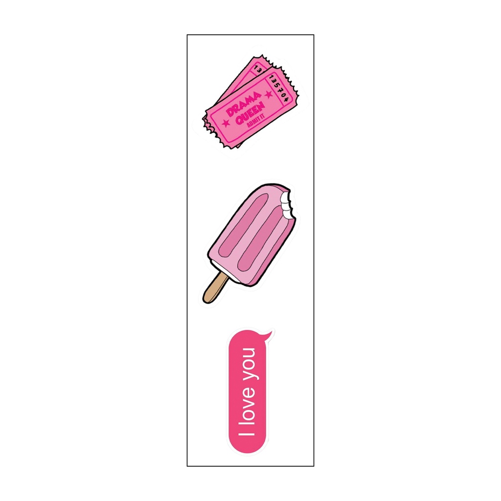 Barbie Vinyl Sticker Pack Reusable &amp; Waterproof