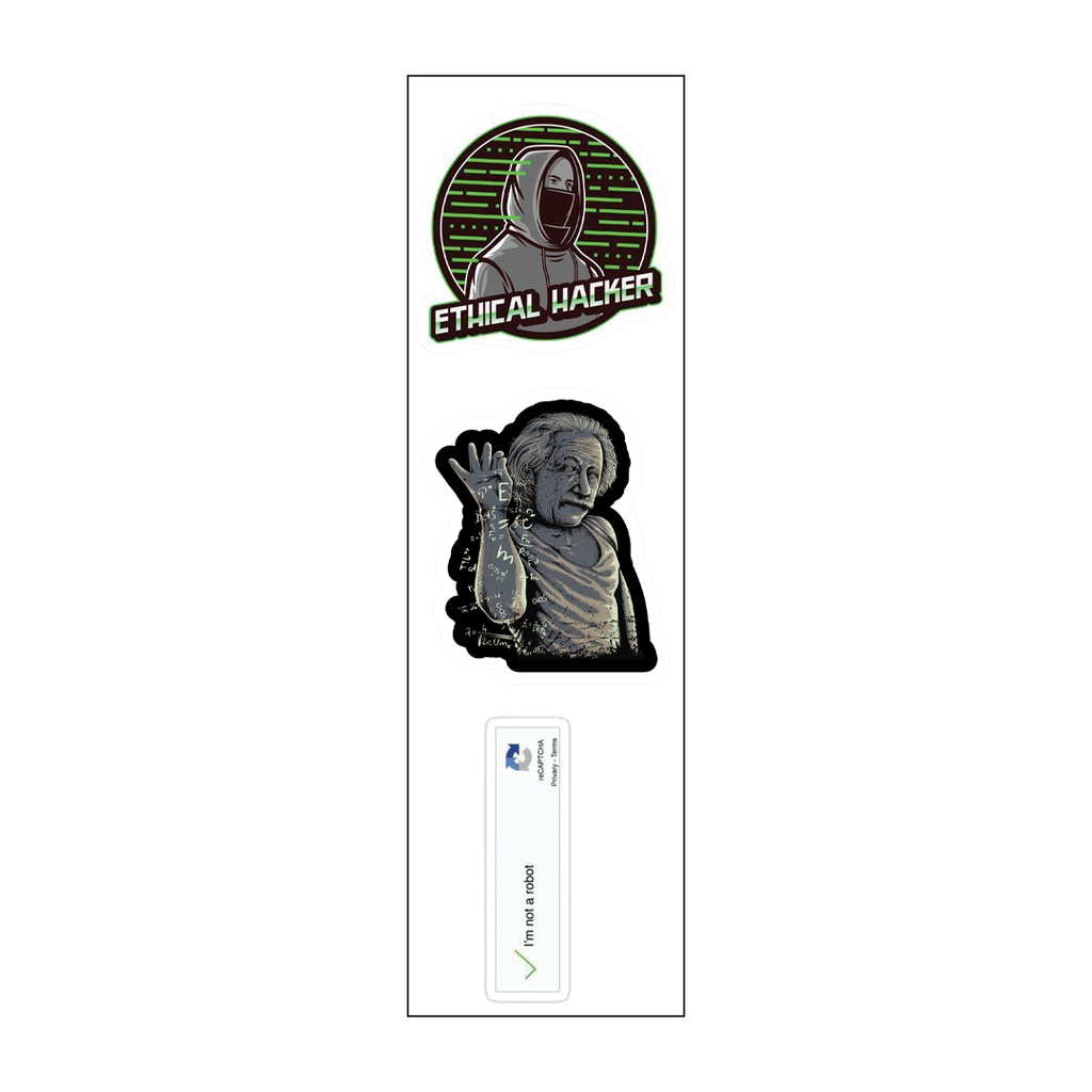 Ethical Hacker Vinyl Sticker Pack Reusable &amp; Waterproof