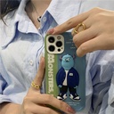 Iphone 13 pro plastic Protective  case - James Sullivan  trendy design