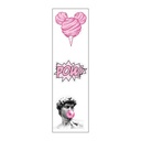 Pow! Vinyl Sticker Pack Reusable &amp; Waterproof