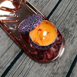 [HH00002565] شمع معطر في علب صاج بأشكال مختلفة مبهجة