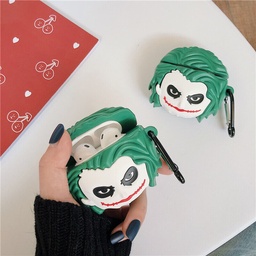 [HH00008117] Airpods Pro Case Cover Anti Scratch Anti bumps with Hanging Hook Joker design