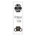 Gym Vinyl Sticker Pack Reusable &amp; Waterproof