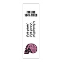 ابو الاستمرارية ع ابو السعي ع ابو الوصول Vinyl Sticker Pack Reusable &amp; Waterproof