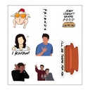 Friendship Vinyl Sticker Pack Reusable &amp; Waterproof