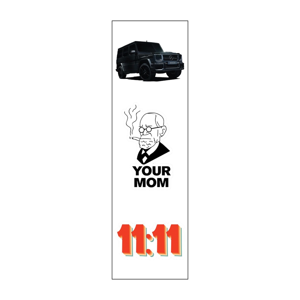 Hello, I Like Money Vinyl Sticker Pack Reusable &amp; Waterproof