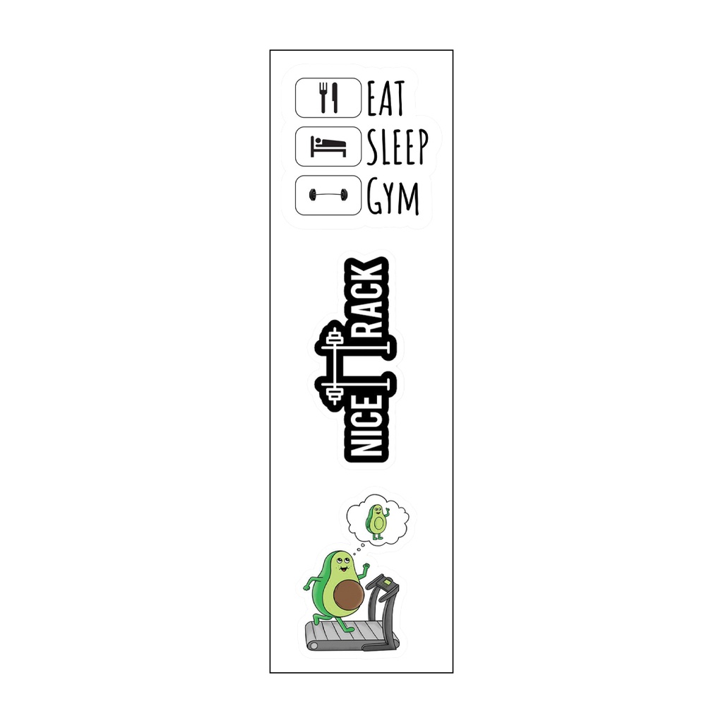 الوضع تمام فُول أوبشِن Vinyl Sticker Pack Reusable &amp; Waterproof