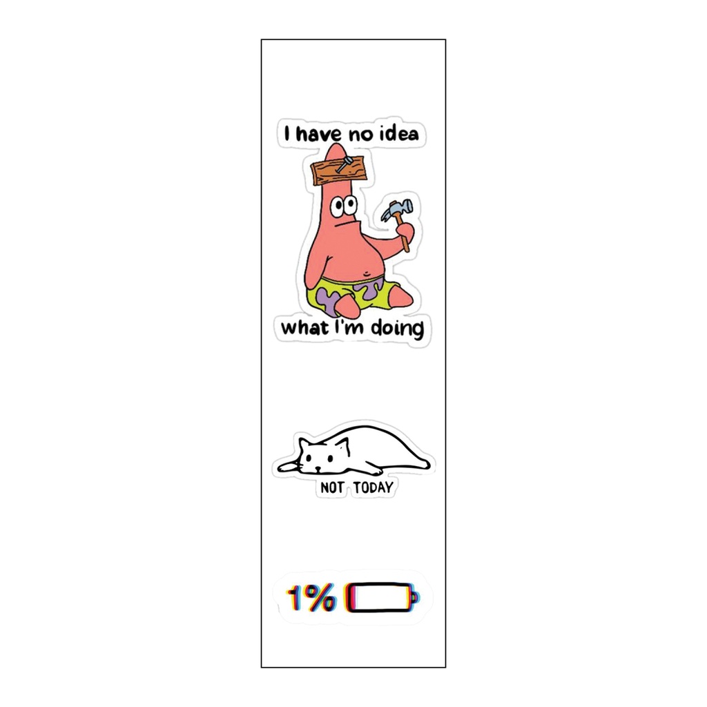 Idk,Google It Vinyl Sticker Pack Reusable &amp; Waterproof