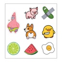 watermelon &amp; lemon set