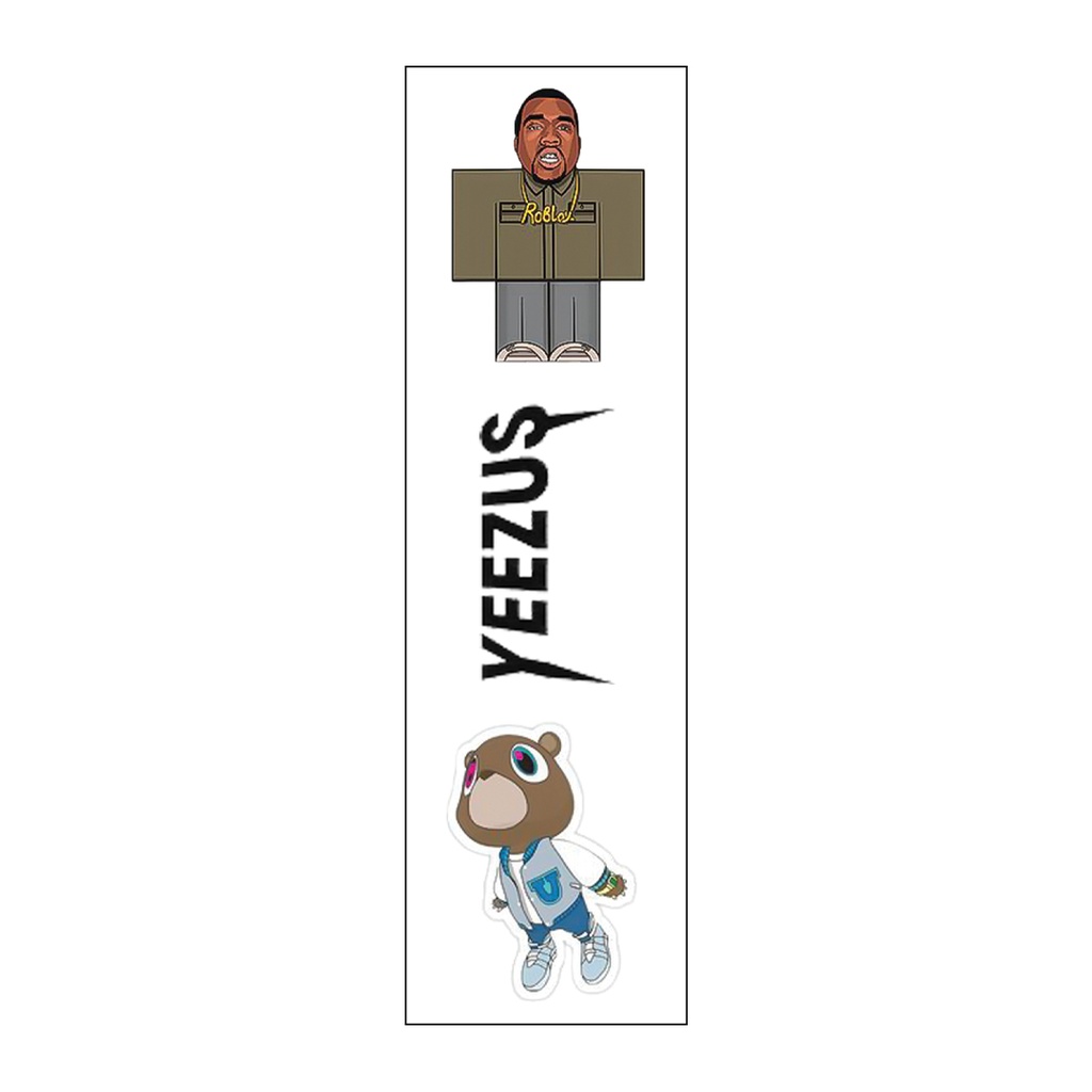 American Rapping Lovers Vinyl Sticker Pack Reusable &amp; Waterproof