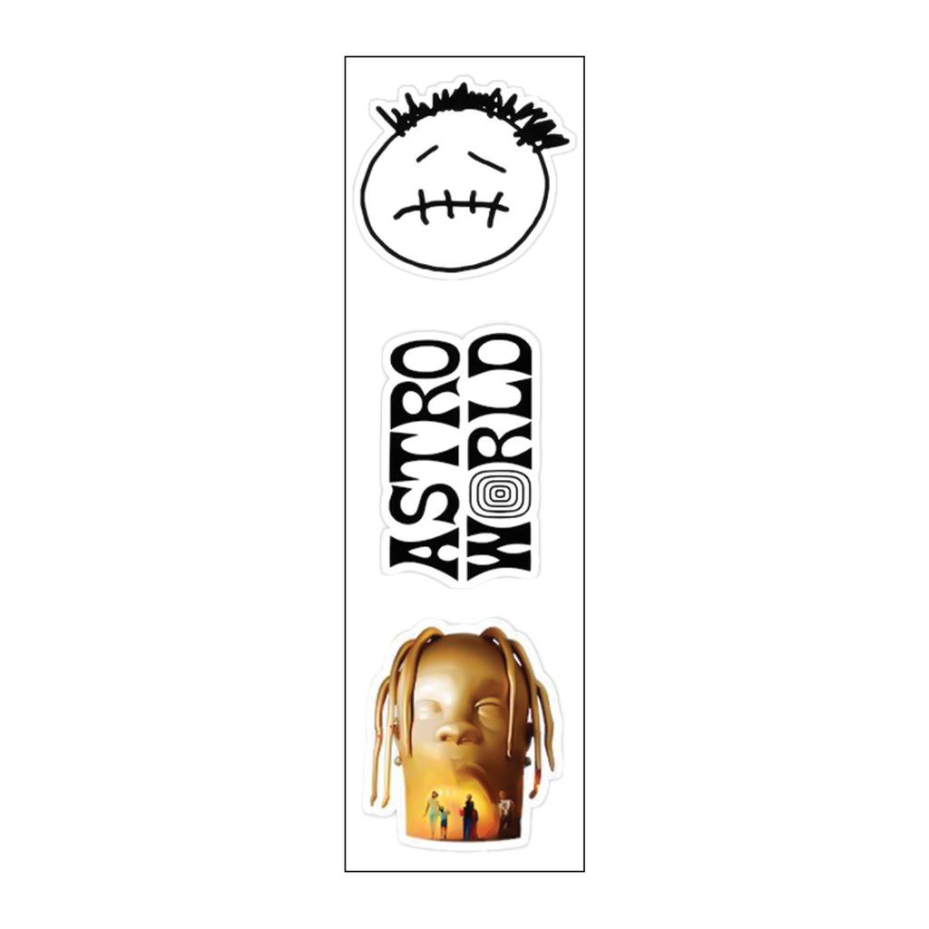 American Rapping Lovers Vinyl Sticker Pack Reusable &amp; Waterproof