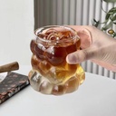 مج بابلز بيد زجاج شفاف لشرب الكابتشينو واللاتيه و للأيس الكوفي