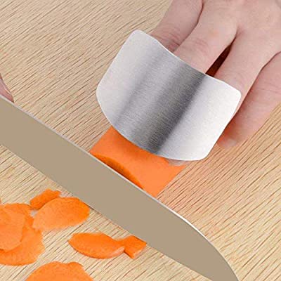 حامى الاصابع اثناء تقطيع الطعام استانليس ستيل
