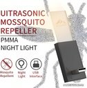 USB وناسة كهربائية طاردة للناموس والحشرات بالموجات فوق الصوتية