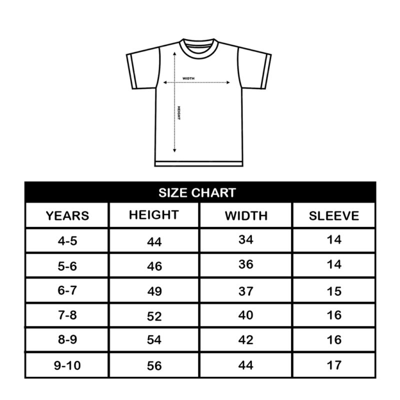 We Cool Ones Never Age تيشيرت اطفال قطن باللون الابيض