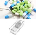 منظم للأدوية والفيتامينات بغطاء محكم الغلق