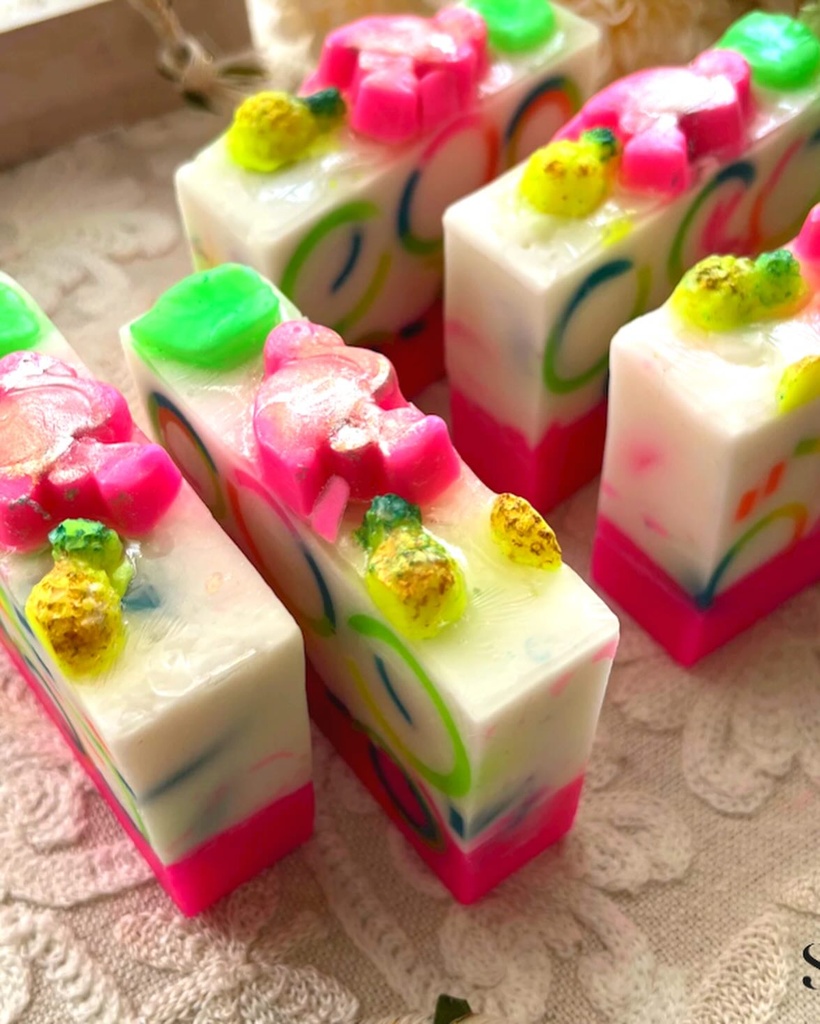 flamingo soap