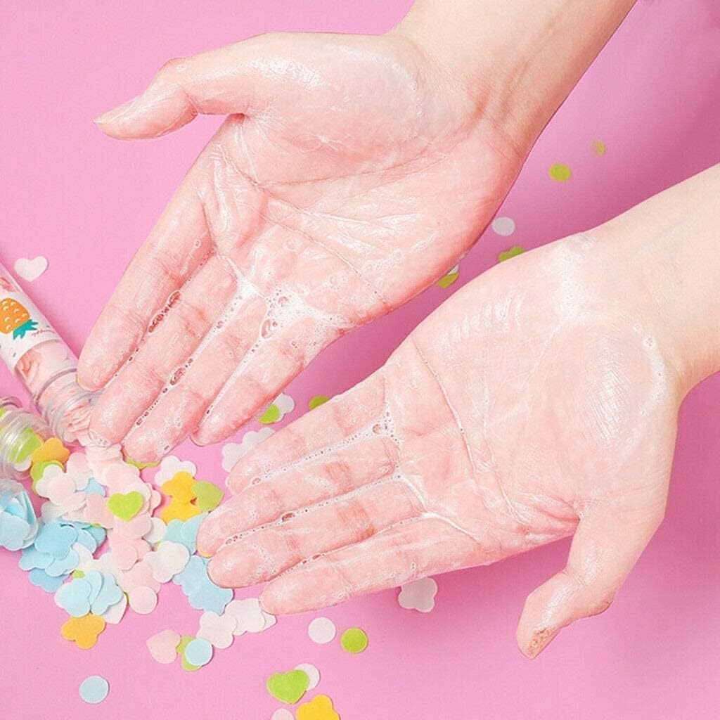 صابون ورقي مجفف بتصميم الزهور لغسل اليدين خارج المنزل بروائح زاهية