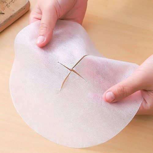 ورق امتصاص الدهون والزيوت للطعام والشوربة للاستخدام مرة واحدة – 10 ورقات