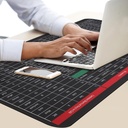 ماوس باد بتصميم اختصارات الكيبورد للكمبيوتر واللابتوب بقاعدة مانعة للانزلاق