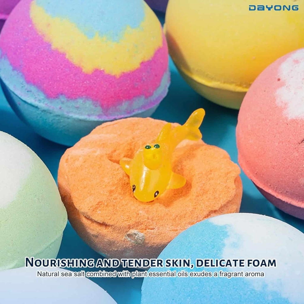 باث بومب (Bath Bomb)  لتجربة شاور استرخاء ممتعة