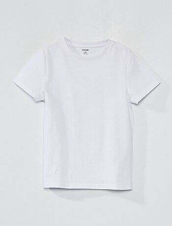 T-shirt Stock Resirve For Kids White