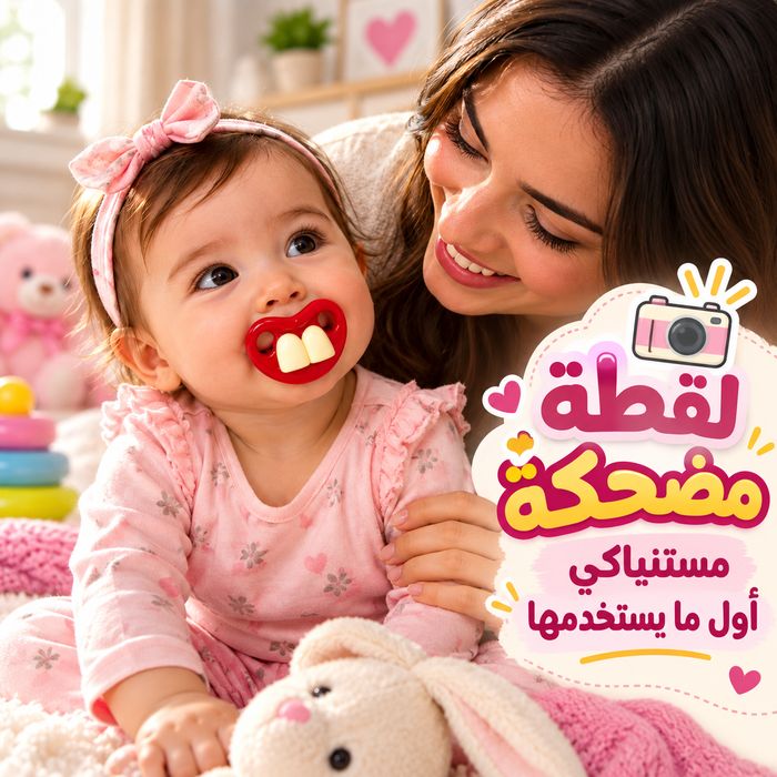 سكاتة ( تيتينا ) اطفال شكل أسنان من السيليكون الامن علي الاطفال