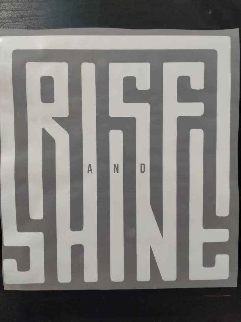 Rise and Shine print
