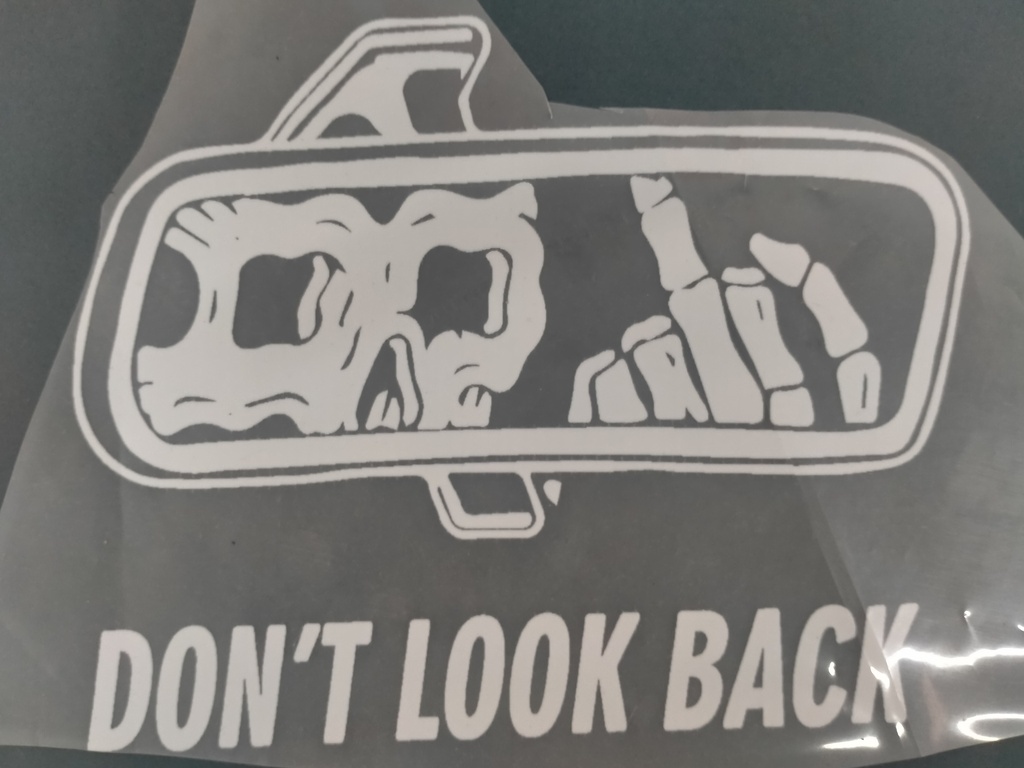 Don't Look Back print