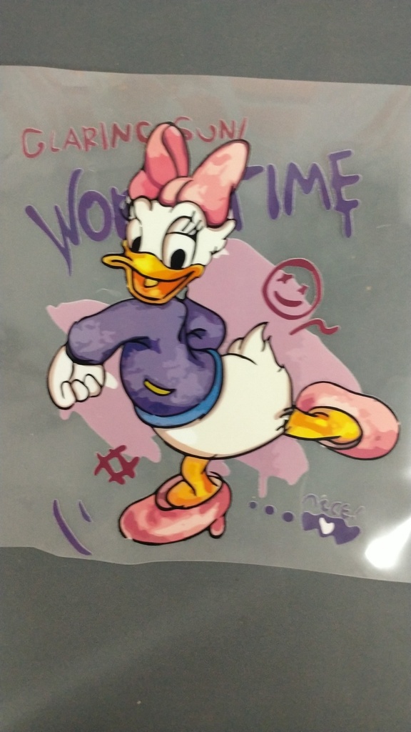 Happy Daisy Duck print