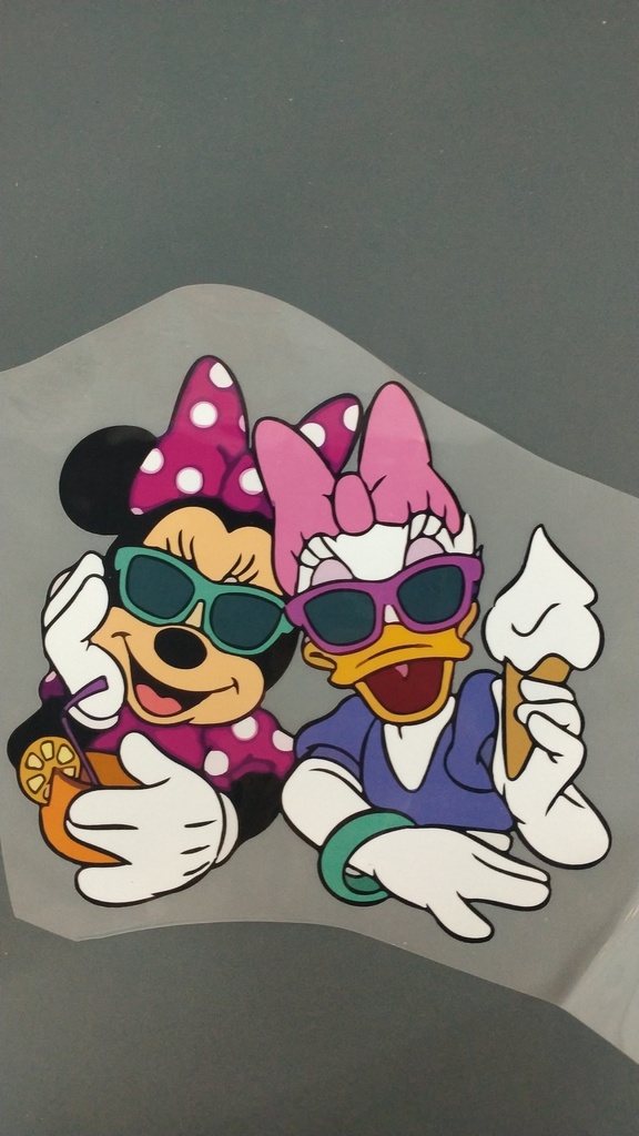 Daisy Duck And Minnie Mouse print