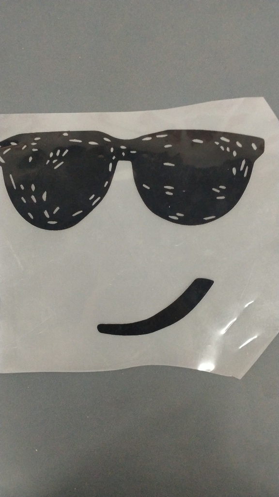 Cartoon Face print