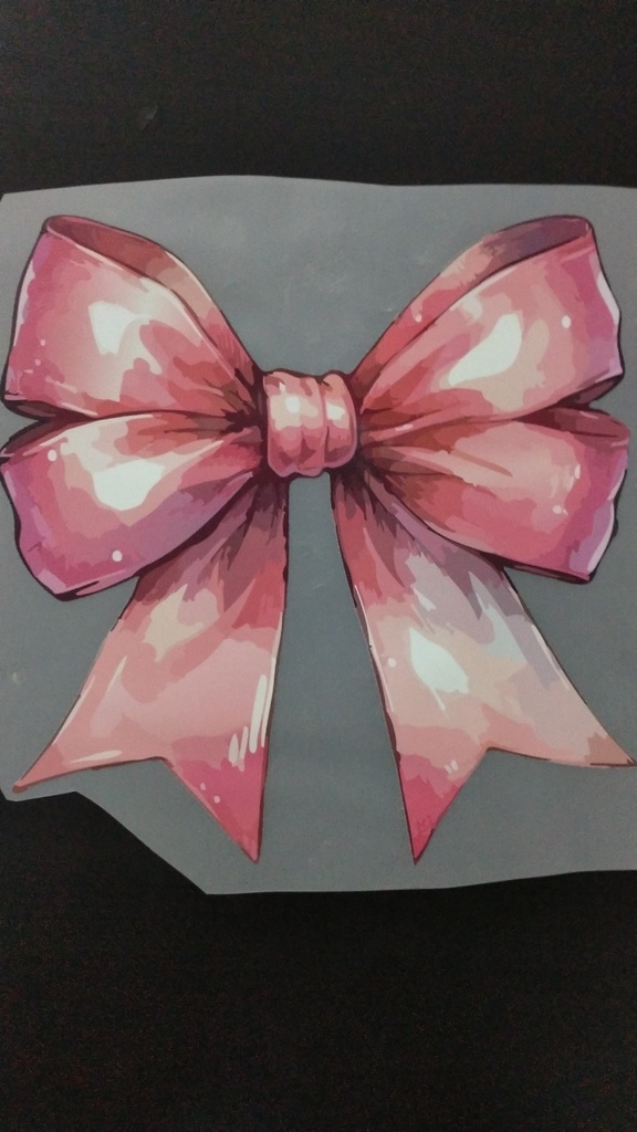 Pink Bow print