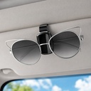 مشبك حامل للنظارات الشمسية يثبت بسهولة في شماسة السيارة
