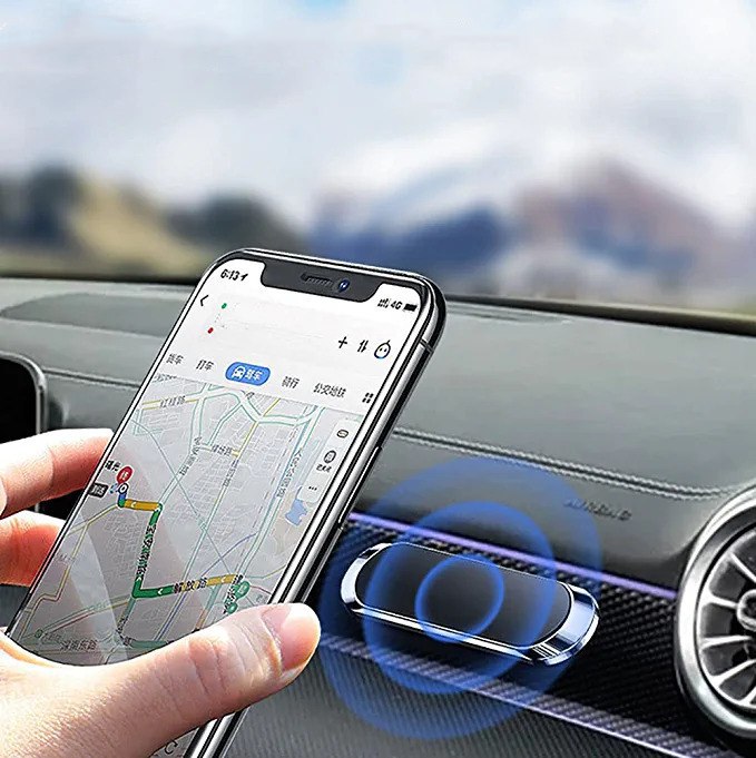 Mobile Phone Magnetic Car Holder with 360 Degree Rotation