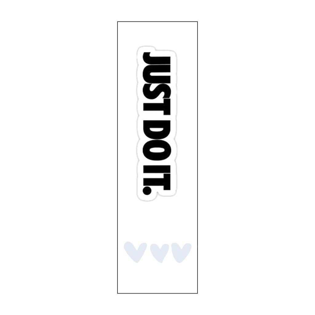 Motivational Words Vinyl Sticker Pack Reusable &amp; Waterproof