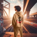 Why So Serious ? هودي اوفر سايز قطن