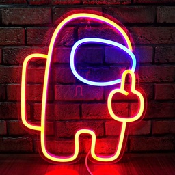 [HH00005825] Among Us Game Neon LED Light Sign Decor
