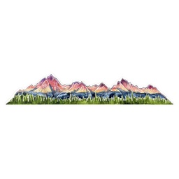 [HH00006806] Nanga Parbat Mountain Vinyl Sticker Reusable &amp; Waterproof For Water Bottles