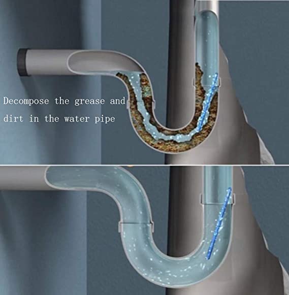 أعواد تسليك الأحواض والبالوعات 12 قطعة