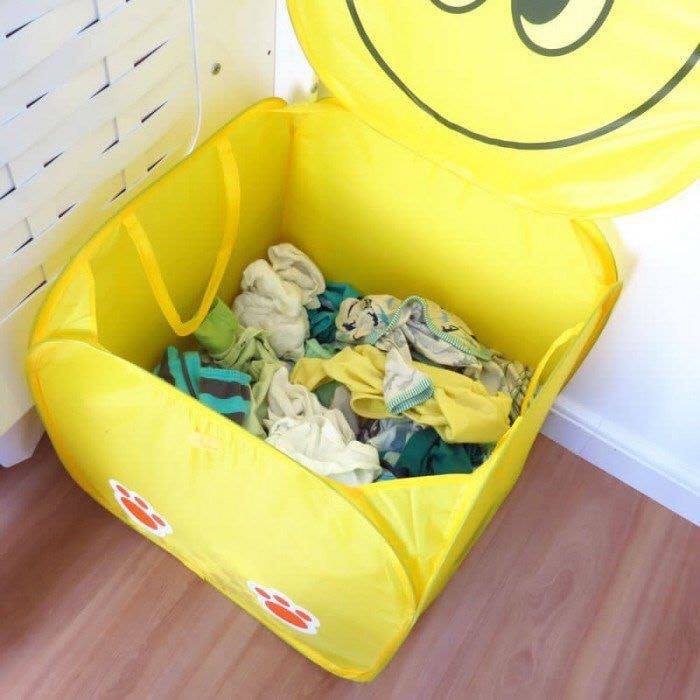 سبت سلة باسكت اشكال كرتونية للألعاب وهدوم ملابس الغسيل متعدد الاستخدامات