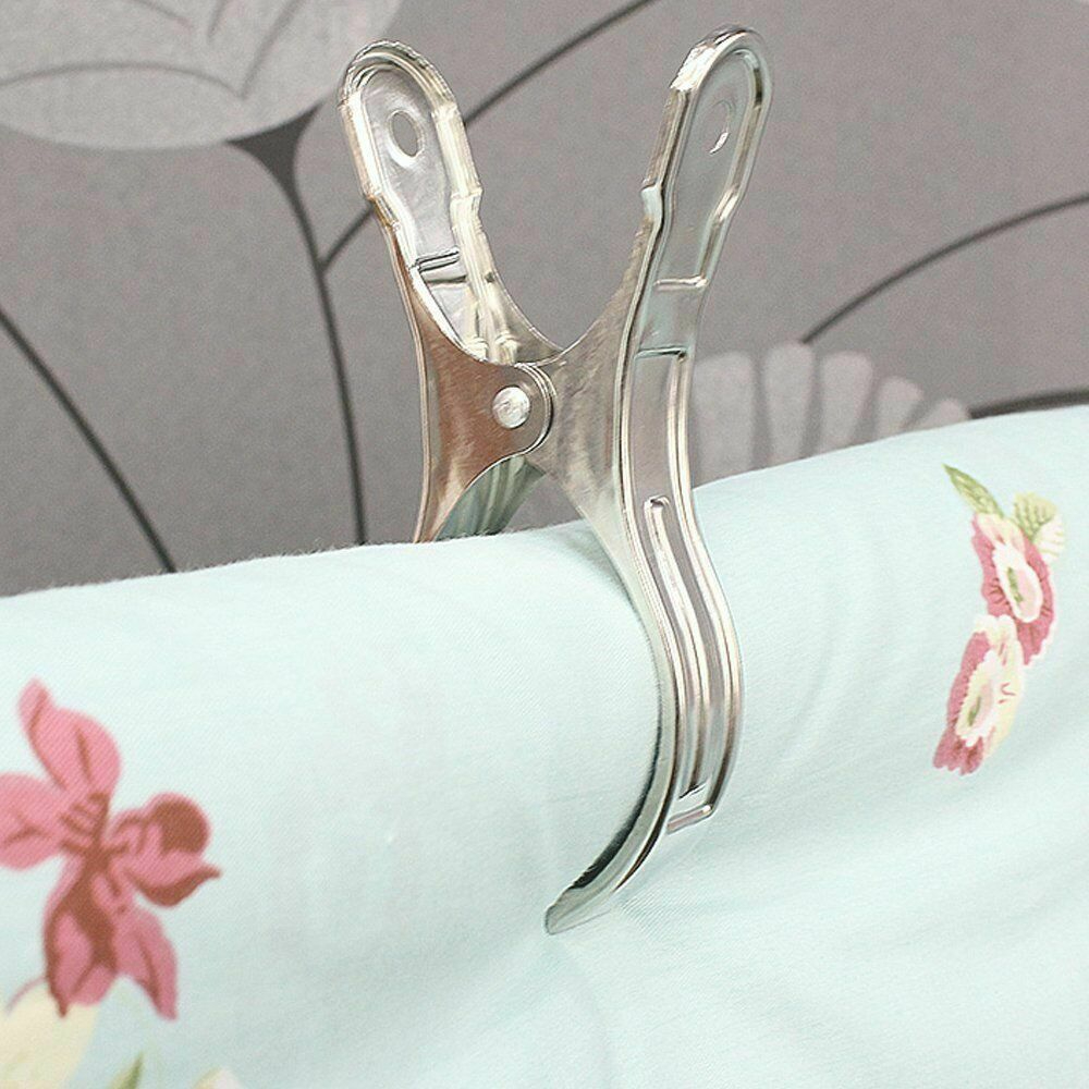 مشابك نشر البطاطين جامبو استانلس 6 قطع