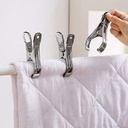 مشابك نشر البطاطين جامبو استانلس 6 قطع