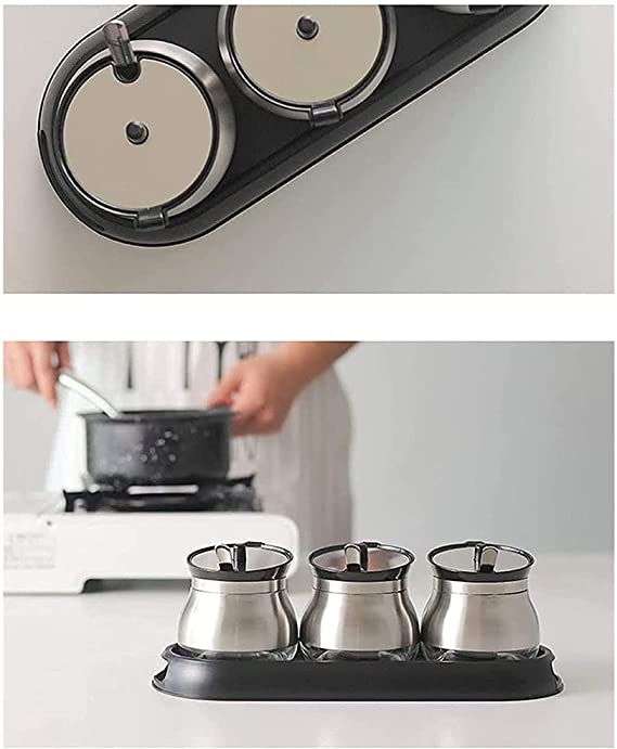 طقم توابل 3*1 قاعدة بمعلقة كود