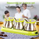 طقم توابل 3*1 قاعدة بمعلقة كود